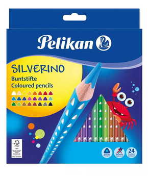 Pelikan Silverino trikotne barvice