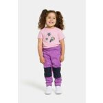 Otroške hlače Didriksons LÖVET KIDS PANT 8 vijolična barva - vijolična. Otroške hlače iz kolekcije Didriksons. Model izdelan iz vodoodpornega materiala.