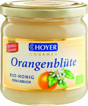 HOYER Bio med iz pomarančnih cvetov - 500 g