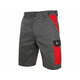 CXS Delovne kratke hlače PHOENIX ZEFYROS, moške, sivo-rdeče