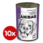 Dibaq hrana za pse CANIBAQ Classic divjačina, 10x415 g