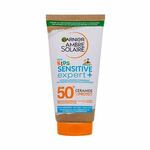 Garnier Ambre Solaire Kids Advanced Sensitive Hypoallergenic Milk SPF50+ losjon za zaščito pred soncem z visoko zaščito 175 ml