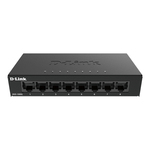 D-Link DGS-108GL switch, 8x, rack mountable