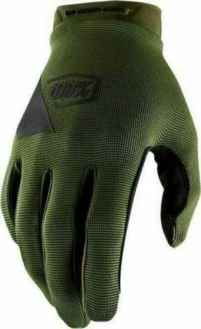 100% Ridecamp Army Green/Black L Kolesarske rokavice