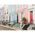 WEBHIDDENBRAND RAVENSBURGER Puzzle Barvite hiše v Londonu 500 kosov
