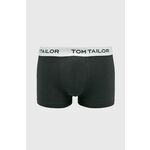 Tom Tailor Denim boksarice (3-pack) - siva. Boksarice iz kolekcije Tom Tailor. Model izdelan iz elastične pletenine. V kompletu so trije pari.