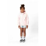 Otroška jakna Gosoaky BLUE BIRD roza barva - roza. Otroška jakna iz kolekcije Gosoaky. Prehoden model, izdelan iz gladkega materiala. Trpežen model, ki je idealen za slabe vremenske razmere.