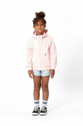 Otroška jakna Gosoaky BLUE BIRD roza barva - roza. Otroška jakna iz kolekcije Gosoaky. Prehoden model