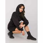 BASIC FEEL GOOD Ženska obleka s pasom RAELLA black RV-SK-7253.13_380786 S-M