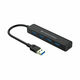 Conceptronic USB Hub - C4PUSB3 USB (4 Port, USB3.0, črn)