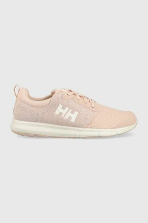 Superge Helly Hansen roza barva - roza. Čevlji iz kolekcije Helly Hansen. Model izdelan iz kombinacije tekstilnega in sintetičnega materiala. Model z mehkim in prožnim podplatom.