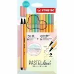 Stabilo Pen 68 &amp; Point 88 Pastel