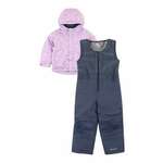 Otroška jakna in kombinezon Columbia vijolična barva - vijolična. Otroške kombinezon in jakna iz kolekcije Columbia. Model z dolgimi rokavi, izdelan iz vodoodpornega materiala.
