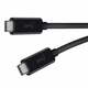 Belkin Boost Charge kabel, USB-C v USB-C, črn, 1 m