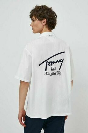 Bombažna srajca Tommy Jeans moška