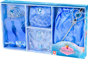 Rappa Princeska modra komplet v škatli 8 kosov