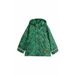 Otroška jakna Mini Rodini zelena barva - zelena. Otroška Jakna iz kolekcije Mini Rodini. Nepodloženi model izdelan iz vzorčastega materiala.