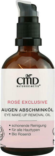 "CMD Naturkosmetik Rosé Exclusive olje za odstranjevanje ličil z oči - 100 ml"