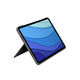 NEW Ovitek za iPad + Tipkovnico Logitech iPad Pro 11 | iPad Pro 2020 11 Siva Qwerty Španska QWERTY