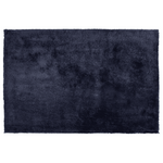 Beliani Preproga shaggy 140 x 200 cm temno modra EVREN