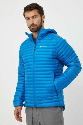 Puhasta športna jakna Montane Anti-Freeze Lite - modra. Puhasta športna jakna iz kolekcije Montane. Delno podložen model