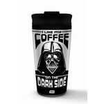 WEBHIDDENBRAND Vrč Star Wars - Rad imam svojo kavo 450 ml potovalni vrč iz nerjavečega jekla