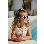Otroška sončna očala Elle Porte bela barva - bela. Sončna očala iz kolekcije Elle Porte. Model z enobarvnimi stekli in okvirji iz plastike. Ima filter UV 400.