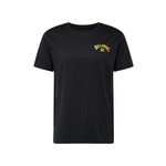 Bombažna kratka majica Billabong črna barva - črna. Kratka majica iz kolekcije Billabong. Model izdelan iz pletenine s potiskom.