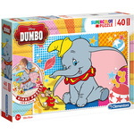 WEBHIDDENBRAND Clementoni Puzzle Supercolor Dumbo Floor / 40 kosov