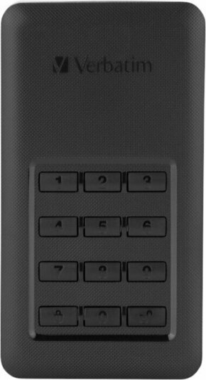 SSD Verbatim 256GB "Secure Portable" črn