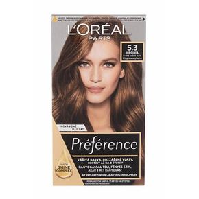 L´Oréal Paris Préférence barva za lase za barvane lase za vse vrste las 60 ml odtenek 5