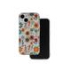 ONASI Silikonski ovitek Hippie Flower za Samsung Galaxy A25 - oranžen