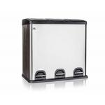 BRILANZ Brilanz Savery koš za ločevanje odpadkov, inox, 3x20 l (60 l)