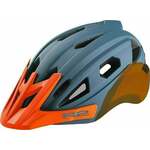 R2 Wheelie Helmet Petrol Blue/Neon Orange M Otroška kolesarska čelada