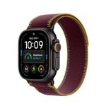 Apple Watch Ultra 4 Black Titanium, Burgundy Trail Loop M/L 49mm LTE pametna ura