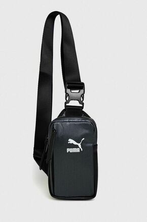 Torbica za pas Puma siva barva - siva. Majhna torbica za pas iz kolekcije Puma. na zapenjanje model