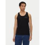 Jack & Jones Majica brez rokavov Fusion 12276614 Črna Regular Fit