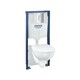 Grohe straniščna školjka set Solido 5in1 w.ceramic WC 3-6l 1 13m Slim, 39902000