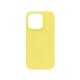 Chameleon Apple iPhone 14 Pro - Silikonski ovitek (liquid silicone) - Soft - Light Yellow
