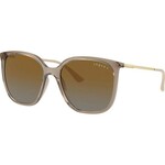 Vogue Eyewear VO5564S 2940T5 Polarized ONE SIZE (54) Rjava/Rjava