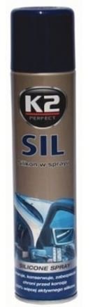 K2 sprej za vzdrževanje gume in plastike Perfect Sil