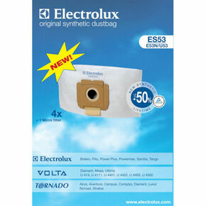 ELECTROLUX vrečke za sesalec in mikrofilter ES53