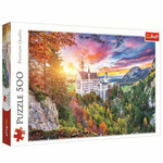 Trefl Puzzle Pogled na grad Neuschwanstein, Nemčija 500 kosov