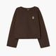 Cropp - Pulover s potiskom - rjava 703IK-88X
