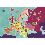 Clementoni Puzzle 250 dielikov Mapa - Európa: osobnosti