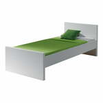 Bela postelja Vipack Lara White, 90 x 200 cm