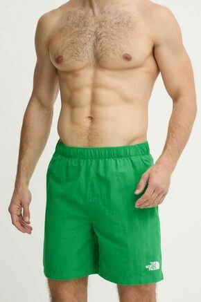 Kopalne kratke hlače The North Face M Water Short zelena barva