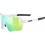 UVEX Sportstyle 236 Set White Mat/Green Mirrored Kolesarska očala