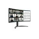 LG UltraWide 34WR55QC monitor, VA, 34", 21:9, 3440x1440, 100Hz, USB-C, HDMI, Display port, USB