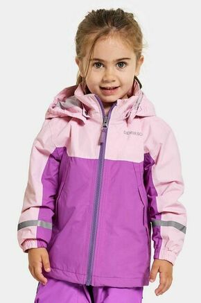 Otroška vodoodporna jakna Didriksons PILVI KIDS JKT vijolična barva - vijolična. Otroška jakna iz kolekcije Didriksons. Podložen model
